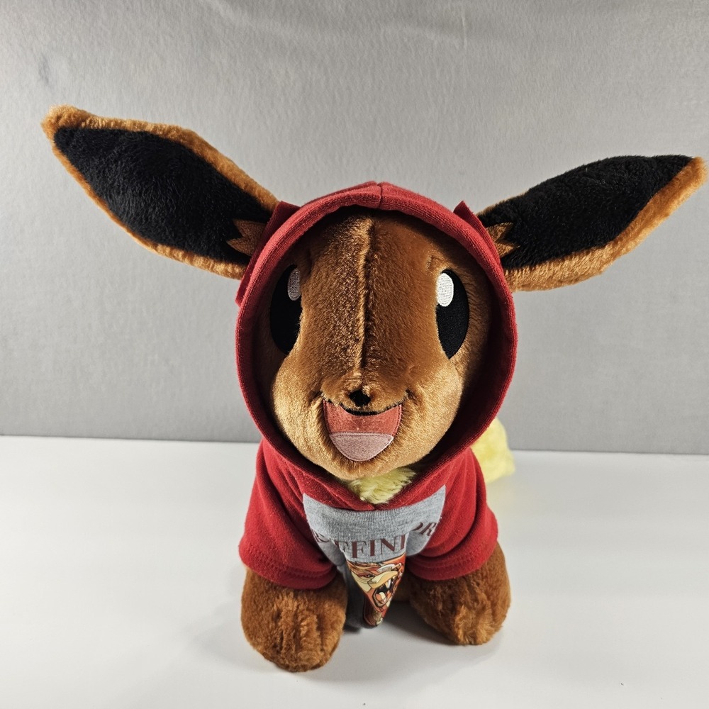 Build-A-Bear Pokemon Eevee Plush 2021 Harry Potter Gryffindor Hoodie BABW